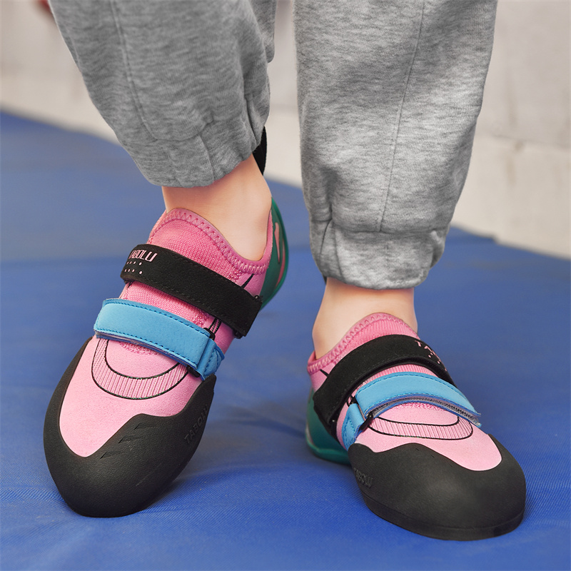 Kids Outdoor Climbing - Children climbing shoes Ultralight Speed Safety
