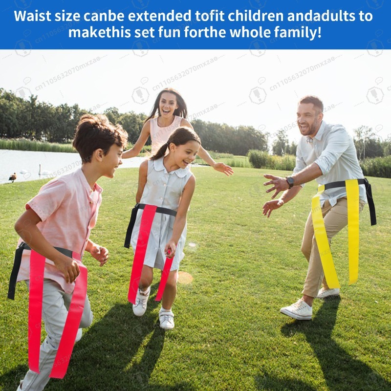 Outdoor Games For Kids - Flag Football Belts Set American Style