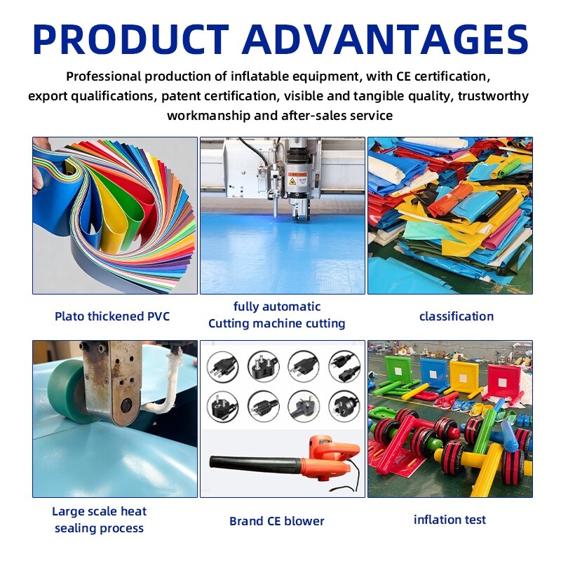 Inflatable Sports Game Props,  - Kids Outdoor Obstacle Course Equipment recension och pris