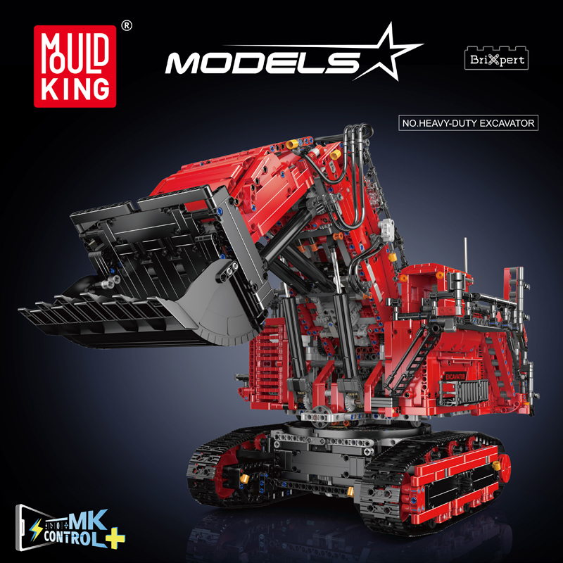 Mould King 17070 17071 Technic - Kids Outdoor Excavator recension och pris