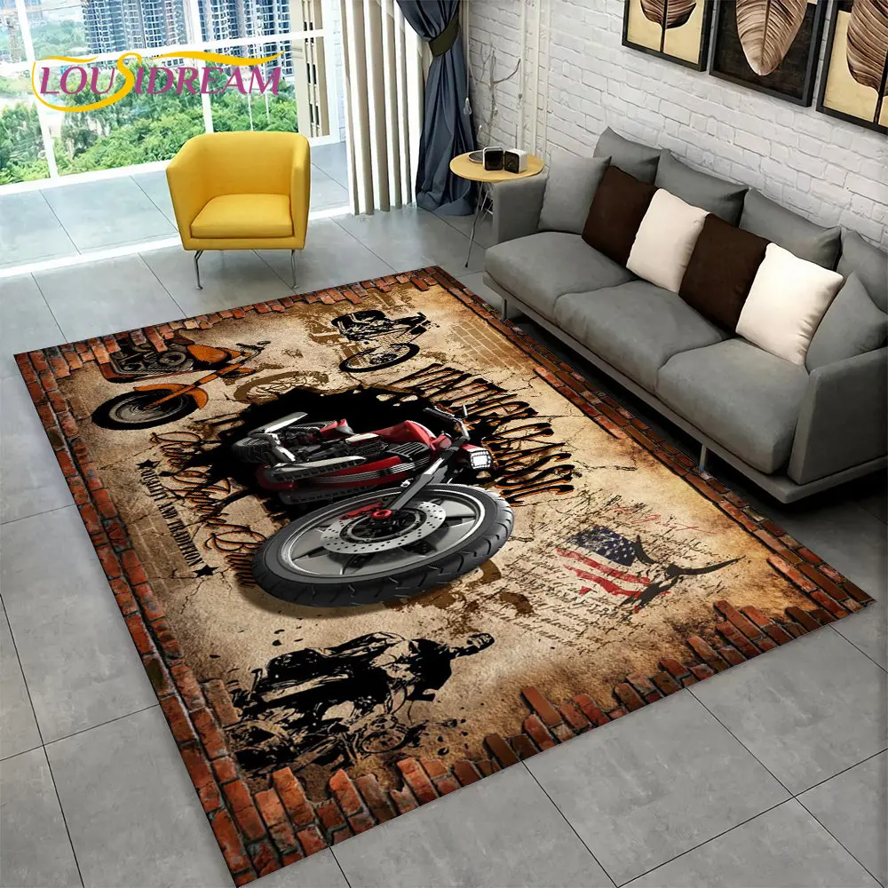3D Retro Vintage Motorcycle Ar - Kids Outdoor Clubhouse recension och pris