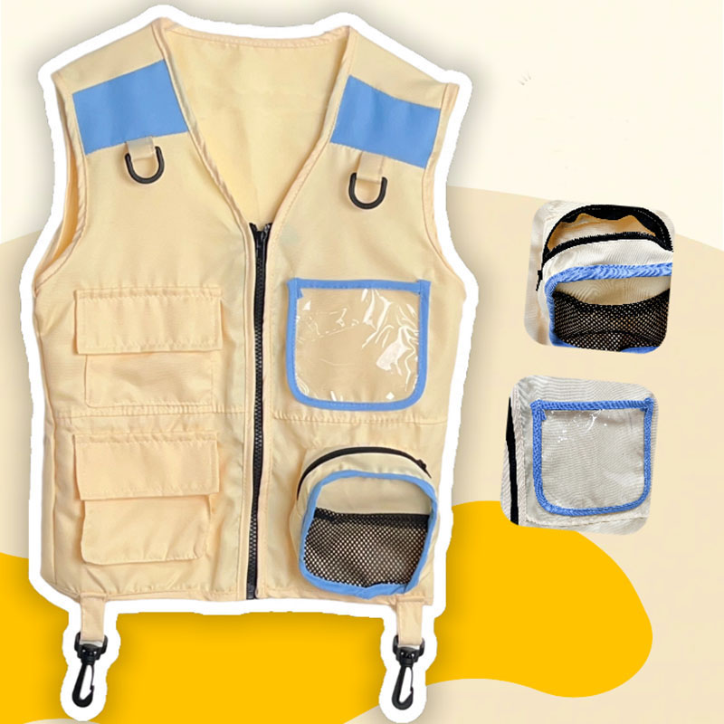 Children Explorer Vest Pretend - Kids Outdoor Clubhouse recension och pris