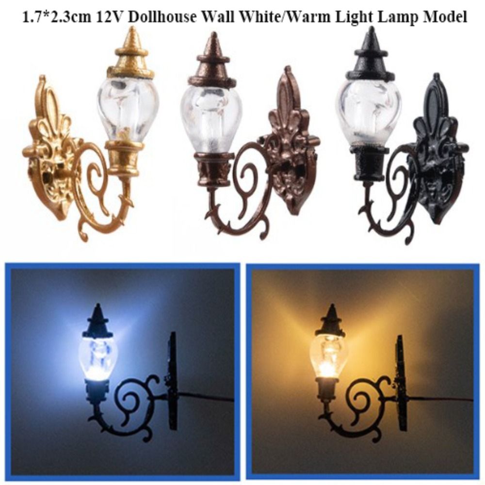 1.7*2.3cm Dollhouse Wall Lamp  - Kids Outdoor Cubby House recension och pris
