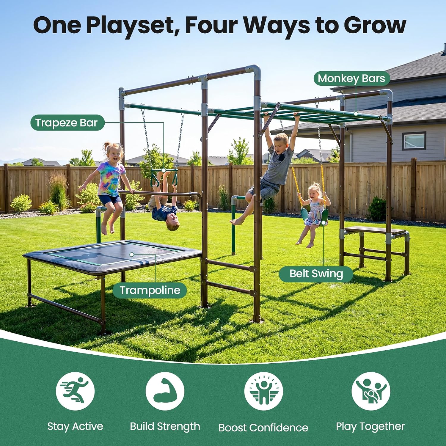 Kids Children mini Sports My W - Kids Outdoor Gym recension och pris