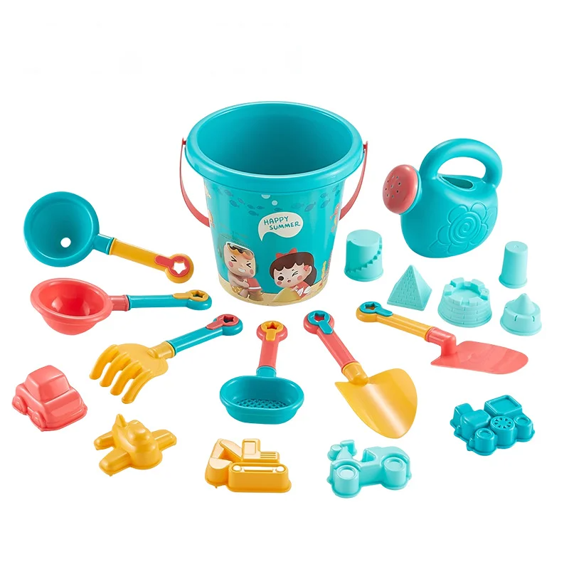 18PCS Beach Toy Set Bucket Sea - Kids Outdoor Clubhouse recension och pris