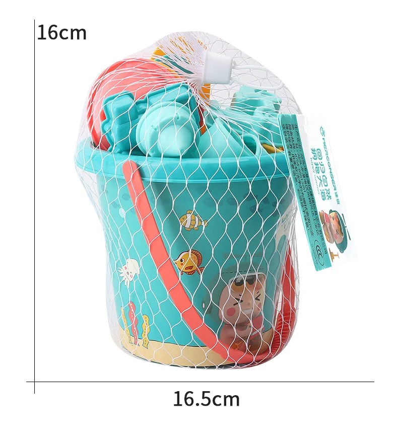 18PCS Beach Toy Set Bucket Sea - Kids Outdoor Clubhouse recension och pris