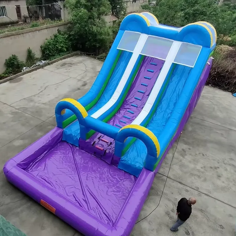 Mobile Inflatable Water Obstac - Kids Outdoor Obstacle Course Equipment recension och pris
