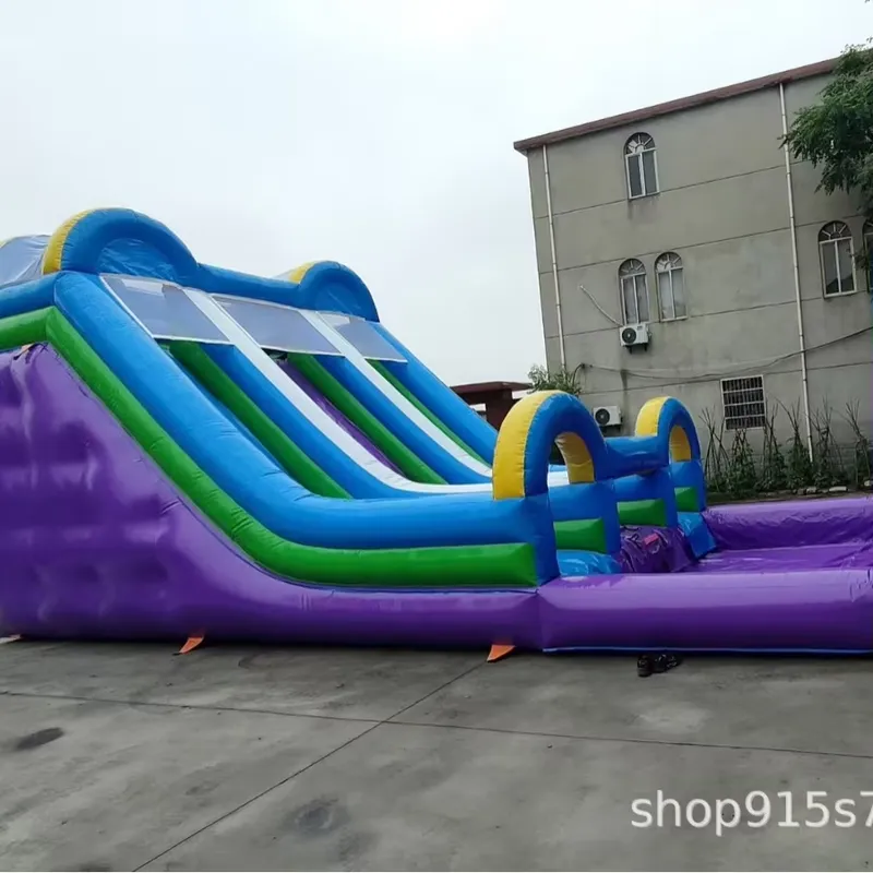 Mobile Inflatable Water Obstac - Kids Outdoor Obstacle Course Equipment recension och pris