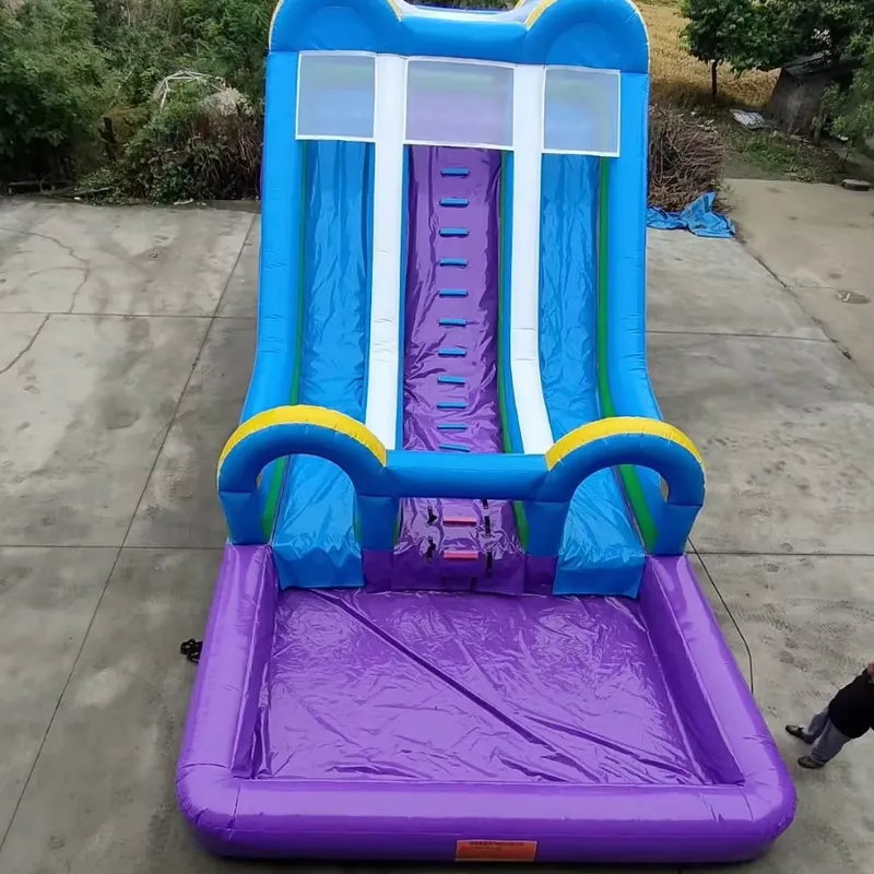 Mobile Inflatable Water Obstac - Kids Outdoor Obstacle Course Equipment recension och pris