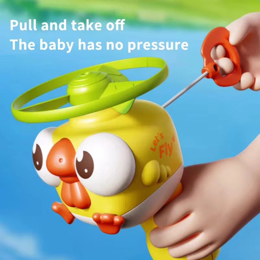 Kids Pull-Cord Bamboo-Copter U - Kids Outdoor Clubhouse recension och pris