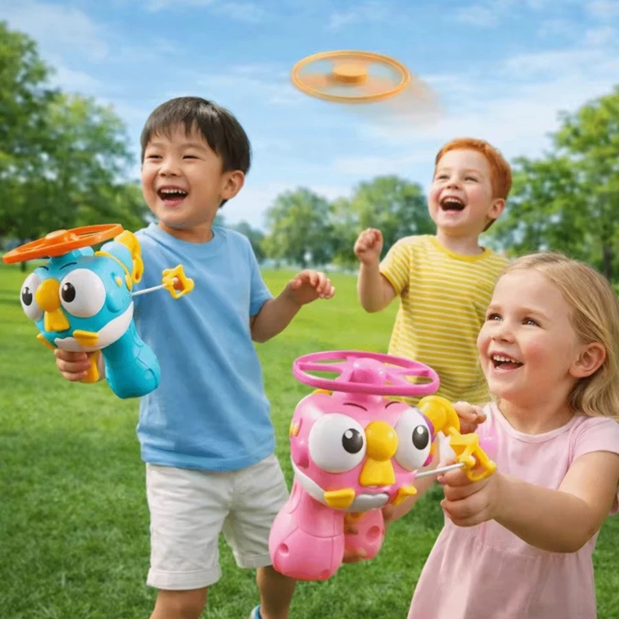 Kids Pull-Cord Bamboo-Copter U - Kids Outdoor Clubhouse recension och pris