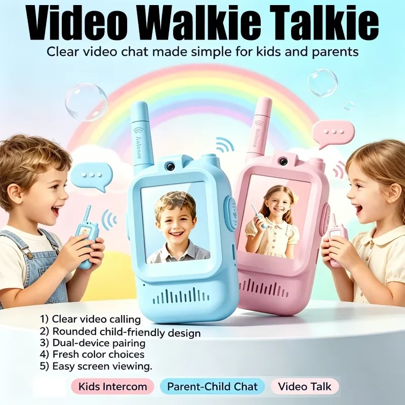 NEW Kids Video Walkie Talkies  - Kids Outdoor Clubhouse recension och pris