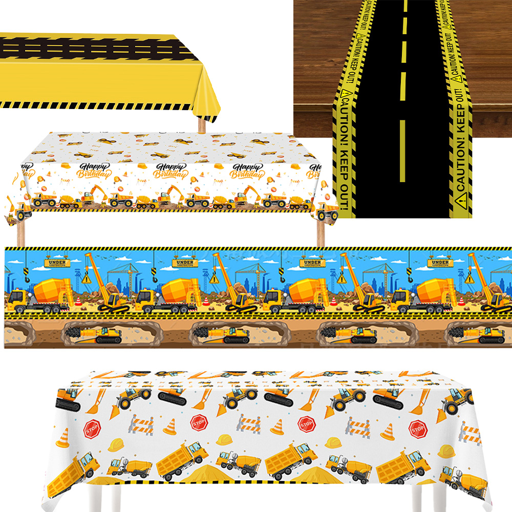 Construction Vehicle Party Dec - Kids Outdoor Excavator recension och pris