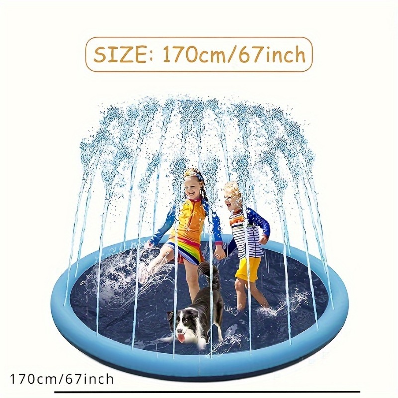 170×180cm Large Water Splash P - Kids Outdoor Clubhouse recension och pris