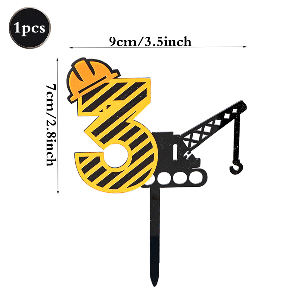 Construction Excavator Acrylic - Kids Outdoor Excavator recension och pris