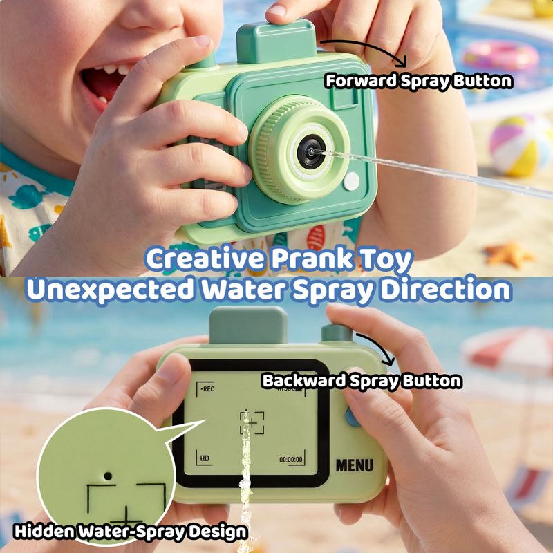 Double-sided Water Gun Camera  - Kids Outdoor Clubhouse recension och pris