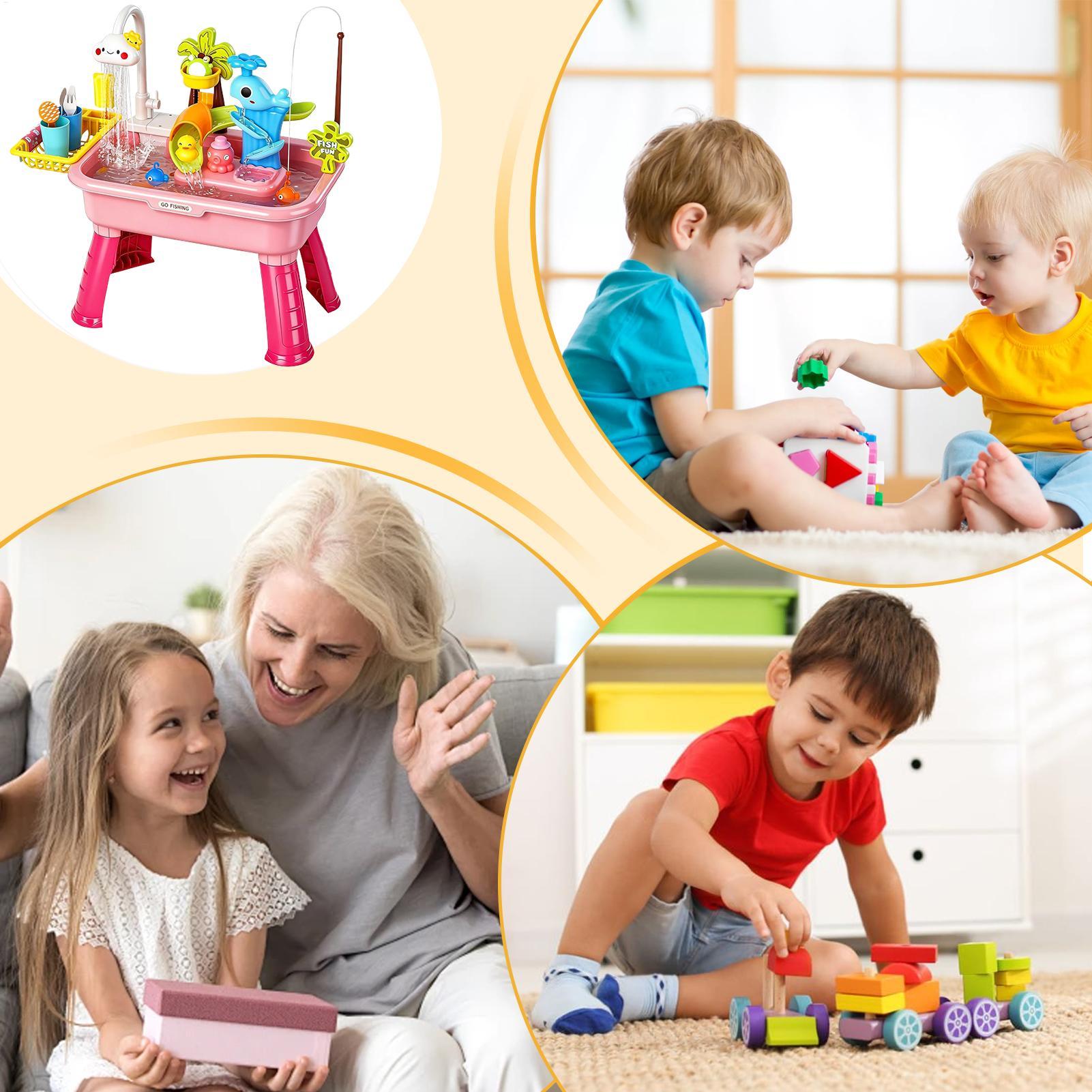 Kids Electric Play Sink with R - Kids Outdoor Water Play Table recension och pris
