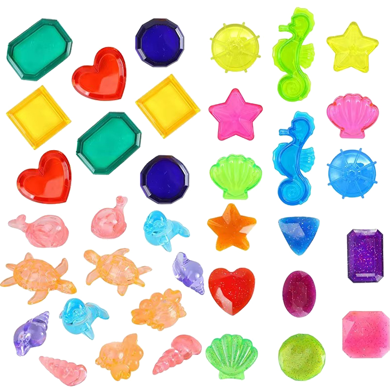 Children Colored Plastic Gem T - Kids Outdoor Clubhouse recension och pris