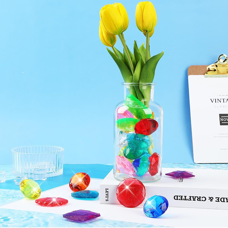 Children Colored Plastic Gem T - Kids Outdoor Clubhouse recension och pris