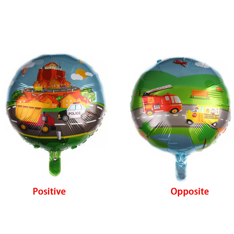 10pcs 18inch Cartoon car engin - Kids Outdoor Excavator recension och pris