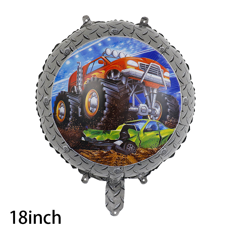 10pcs 18inch Cartoon car engin - Kids Outdoor Excavator recension och pris