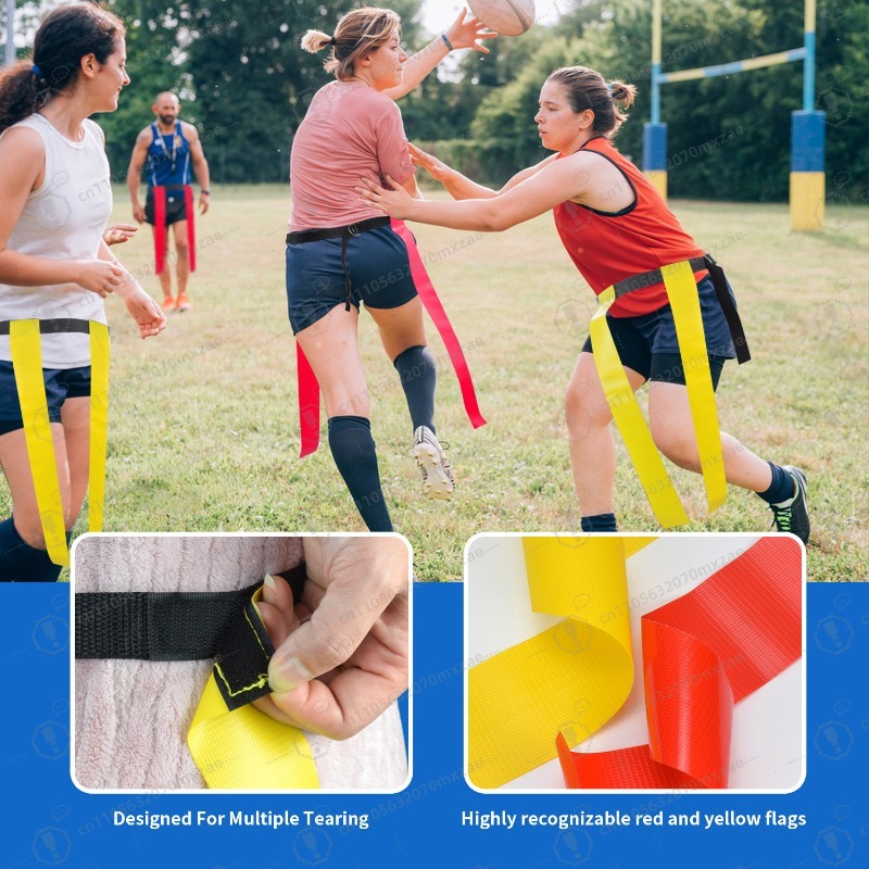 Flag Football Belts Set Americ - Outdoor Games For Kids recension och pris