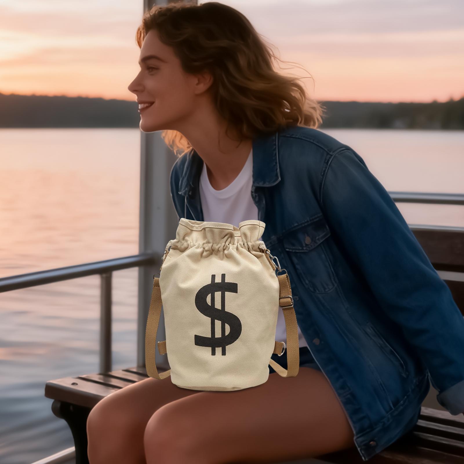 Drawstring Backpack Dollar Pat - Kids Outdoor Umbrella recension och pris
