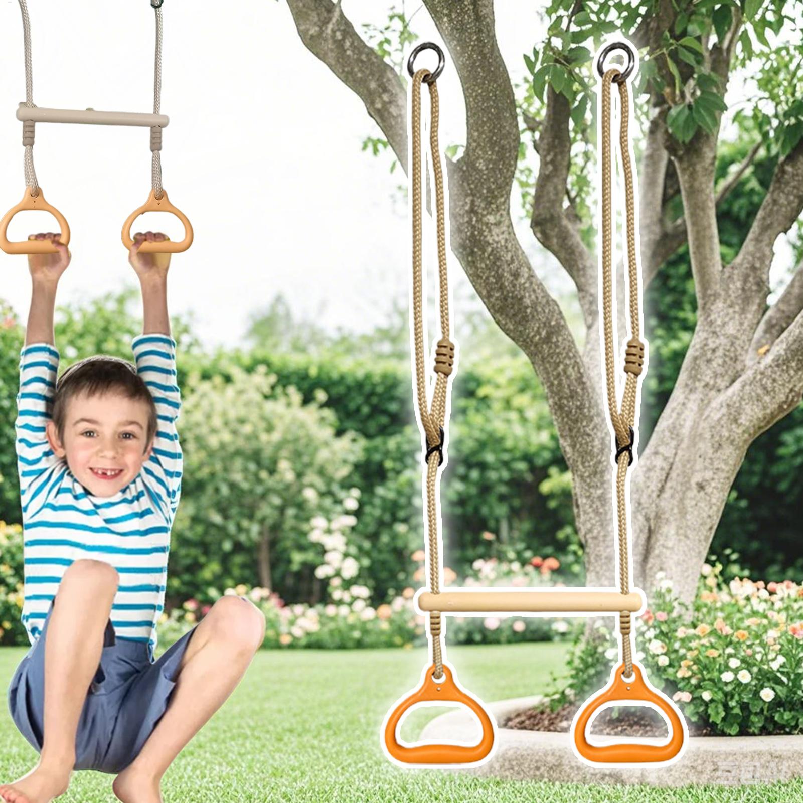 Swing Bar Gym Equipment Rings  - Kids Outdoor Gym Equipment recension och pris
